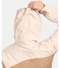 Dámská lyžařská bunda FLIP-W KILPI Béžová