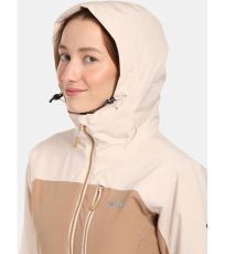 Dámská lyžařská bunda FLIP-W KILPI Béžová