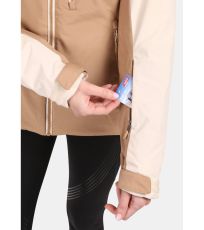 Dámská lyžařská bunda FLIP-W KILPI Béžová