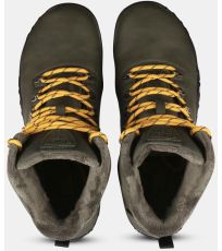 Unisex vysoká outdoorová barefoot obuv BARE HIGH WP-U KILPI Tmavě zelená