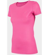 Dámské funkční triko H4L22-TSDF352 4F PINK