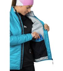 Dámská zimní lehká zateplovací bunda MIRRA HANNAH Scuba blue