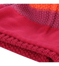 Dětská zimní čepice TANAKIL 2 ALPINE PRO Neon coral