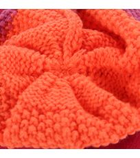 Dětská zimní čepice TANAKIL 2 ALPINE PRO Neon coral