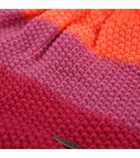 Dětská zimní čepice TANAKIL 2 ALPINE PRO Neon coral