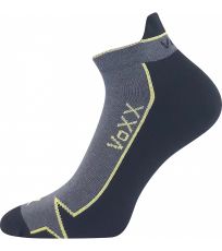 Unisex froté ponožky - 3 páry Locator A Voxx tmavě šedá