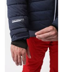 Pánská lyžařská bunda OLTO LOAP Black Iris Melange / Red