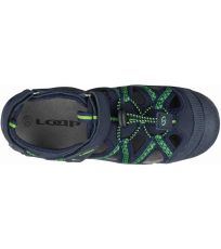 Dětské sandály DOMCA LOAP Night Sky | Green 