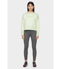 Dámské legíny H4Z19-LEG001 4F GREY MELANGE