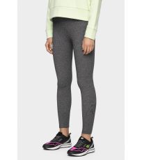 Dámské legíny H4Z19-LEG001 4F GREY MELANGE