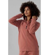 Dámská mikina HOZ21-BLD618 Outhorn dark pink