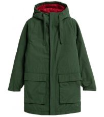 Dámský zimní kabát HOZ21-KUDC603 Outhorn dark green