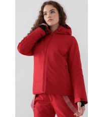 Dámská lyžařská bunda HOZ21-KUDN600 Outhorn burgundy