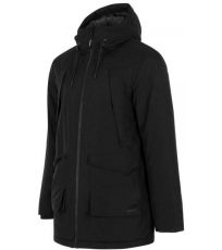 Pánská zimní bunda HOZ21-KUMC603 Outhorn deep black