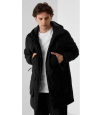 Pánská zimní bunda HOZ21-KUMC603 Outhorn deep black