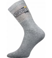 Unisex froté ponožky 3 páry Spot Boma světle šedá
