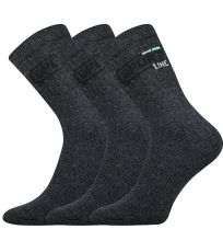 Unisex froté ponožky 3 páry Spot Boma tmavě šedá