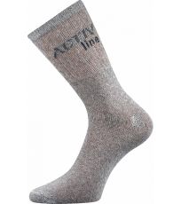 Pánské sportovní ponožky 3 páry Spotlite Boma světle šedá