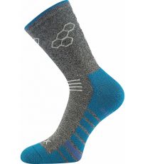 Unisex sportovní ponožky Virgo VoXX® tmavě šedá melé II