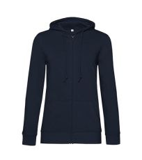 Dámská mikina na zip WW36B B&C Navy