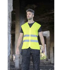 Unisex reflexní vesta Rhodes Korntex Signal Yellow