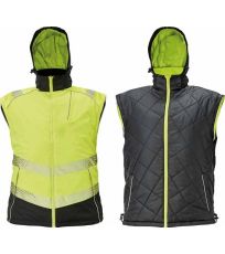 Pánská zateplená HI-VIS bunda KNOXFIELD PROFI Knoxfield žlutá