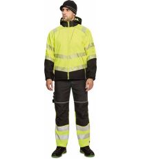 Pánská softshellová HI-VIS bunda KNOXFIELD PROFI Knoxfield žlutá