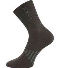 Unisex sportovní merino ponožky Powrix Voxx hnědá