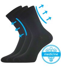 Unisex ponožky s volným lemem - 3 páry Drmedik Lonka