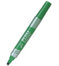 Permanentní popisovač - zelený 10 ks PERM CHISEL Easy