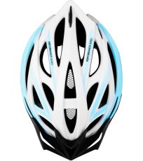 Cyklistická přilba pro dospělé a juniory-bílo-modrá FEMME Spokey 