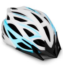 Cyklistická přilba pro dospělé a juniory-bílo-modrá FEMME Spokey