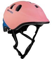 Dětská cyklistická přilba - růžovo-modrá CHERUB Spokey