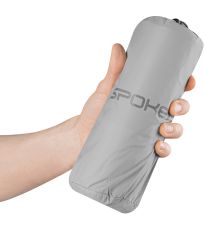 Nafukovací matrace s polštářkem - šedá AIR BED PILLOW Spokey 