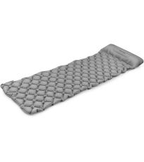 Nafukovací matrace s polštářkem - šedá AIR BED PILLOW Spokey 