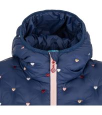 Dívčí zimní prošívaný kabát DAMIA-JG KILPI Tmavě modrá