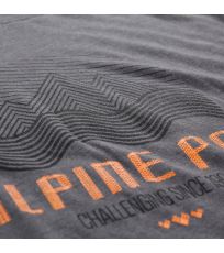 Pánské triko TIBERIO 9 ALPINE PRO Orange peel