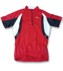 Pánské cyklistické triko MORVI-RED-BLK-WHT Martes