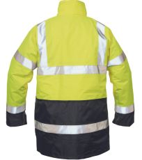 Pánská HI-VIS zimní bunda BI ROAD Cerva žlutá