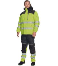 Zateplená zimní HI-VIS bunda 03010465 Knoxfield žlutá