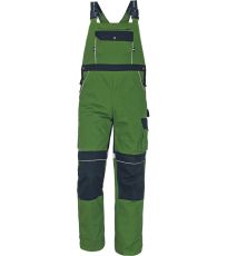 Pánské pracovní kalhoty s laclem STANMORE Australian Line zelená/černá