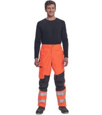 Pánské pracovní HI-VIS kalhoty TICINO Cerva oranžová