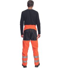 Pánské pracovní HI-VIS kalhoty TICINO Cerva oranžová