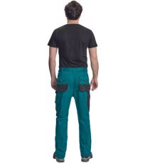 Pánské pracovní kalhoty CARL BE-01-003 Fridrich & Fridrich zelená/černá