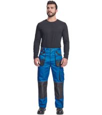 Pánské pracovní kalhoty CARL BE-01-003 Fridrich & Fridrich royal/černá
