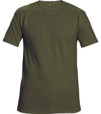 Unisex tričko TEESTA Cerva lah.zelená