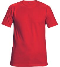 Unisex tričko TEESTA Cerva červená