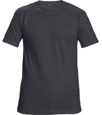 Unisex tričko TEESTA Cerva černá
