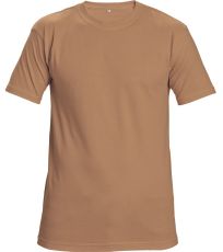 Unisex tričko TEESTA Cerva béžová