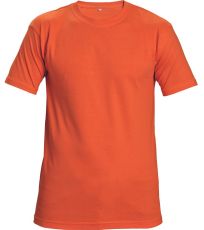 Unisex tričko TEESTA Cerva oranžová